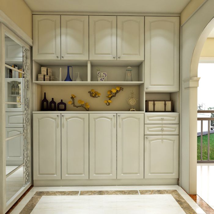 石家莊鞋柜定制 入戶玄關(guān) 鞋柜 多層實(shí)木全屋定制